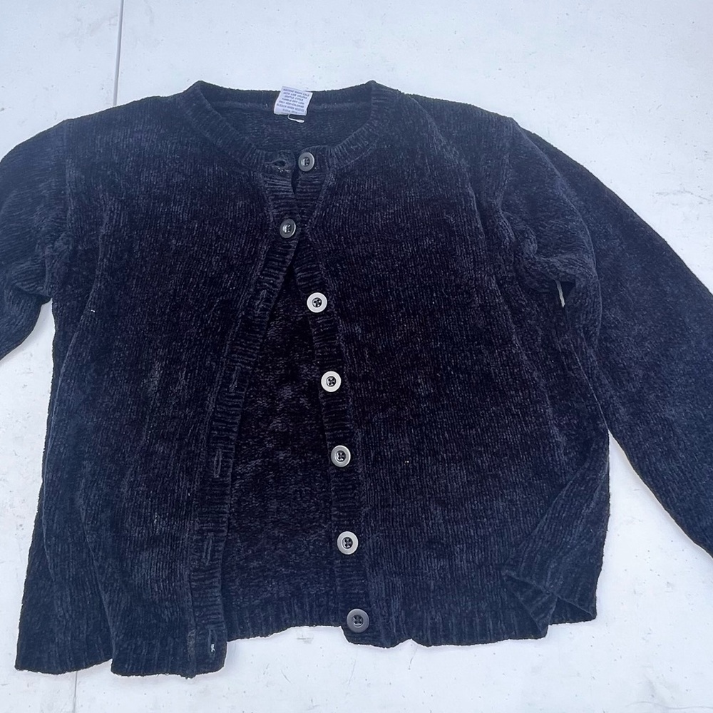 Old Navy Black Button-Up Cardigan
